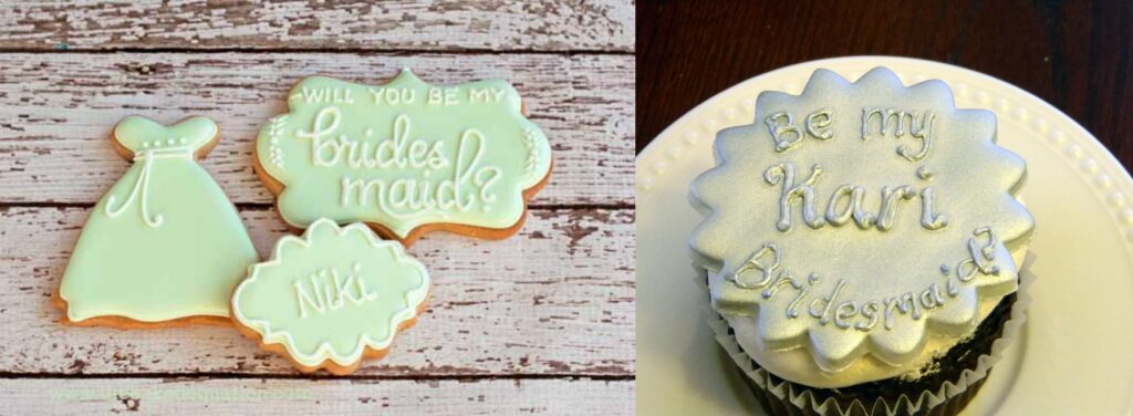 Bridesmaids cookies