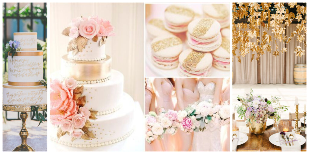 Spring 2016 Wedding Trends - Metallic