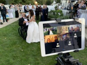 zoom wedding