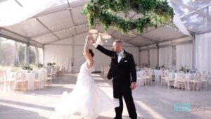 First Dance Bellevue Hall Wedding