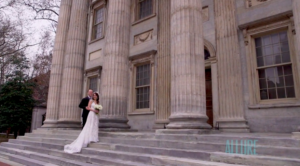 Ritz-Carlton Philadelphia Wedding Stairs